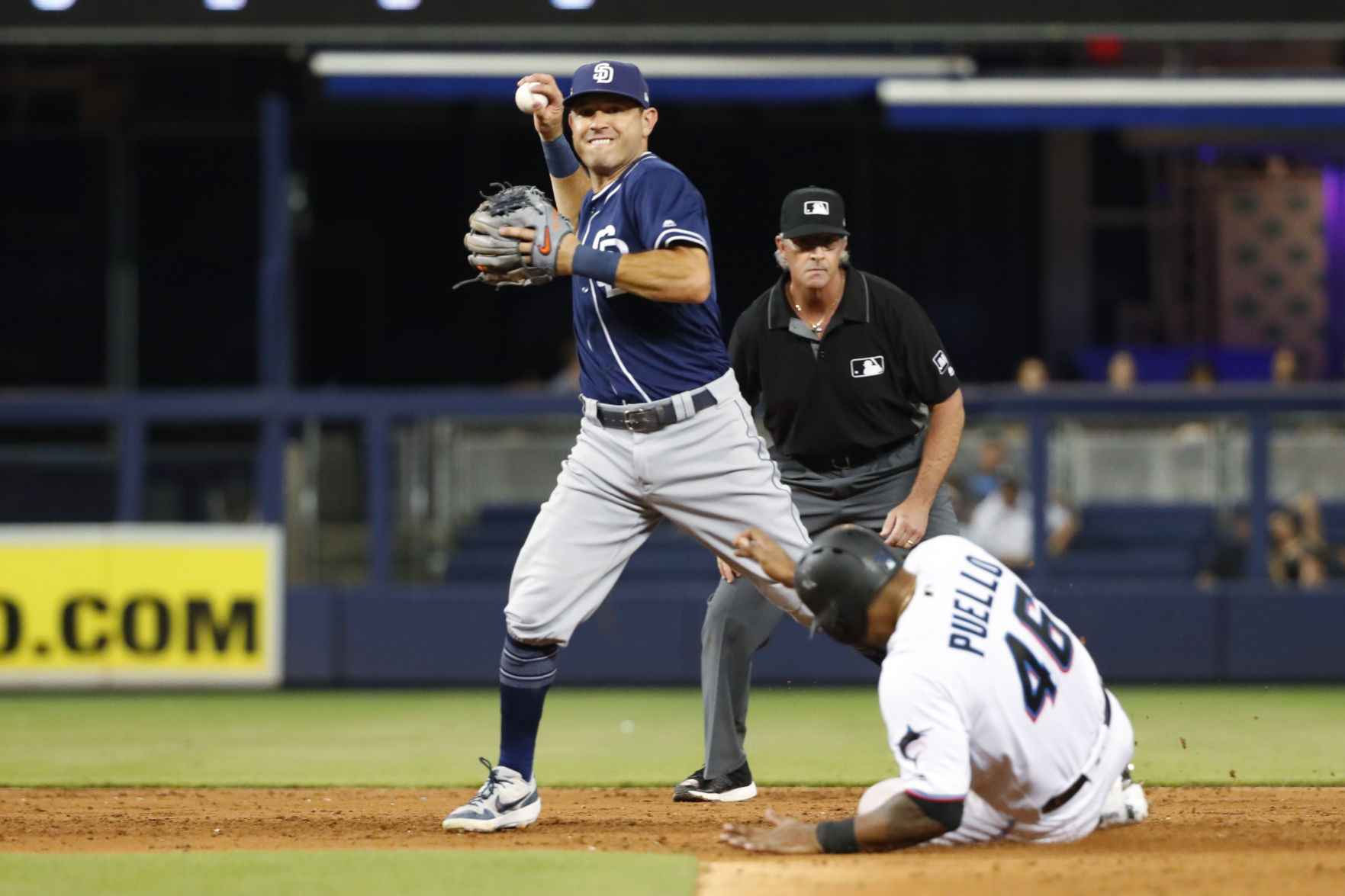 Padres Marlins Baseball